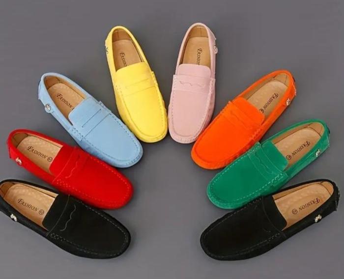 Mocassin chaussures hommes élégante décontracté