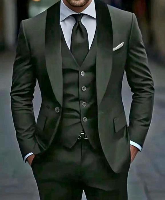 Costume homme 3 pièces tendance élégance tissus super