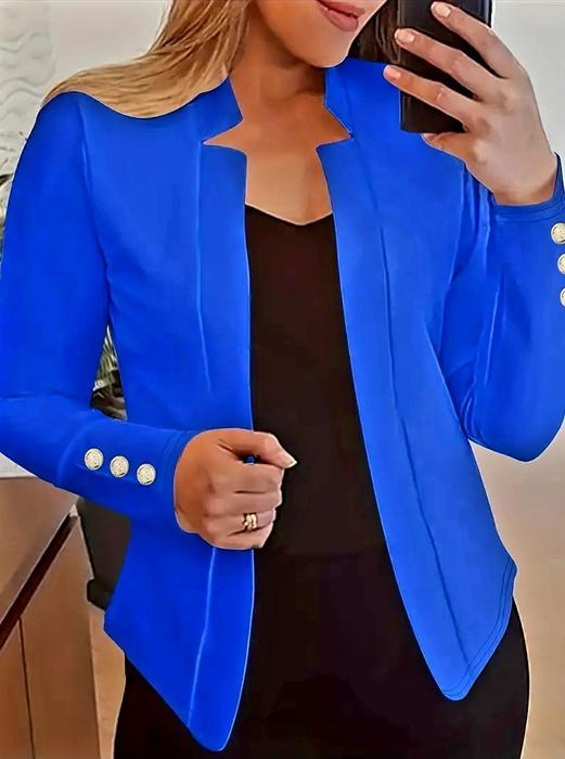 Veste élégante boutonnée pour femme