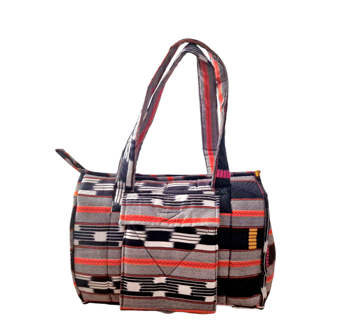 Sac à main artisanale en tissus Africans 100%coton