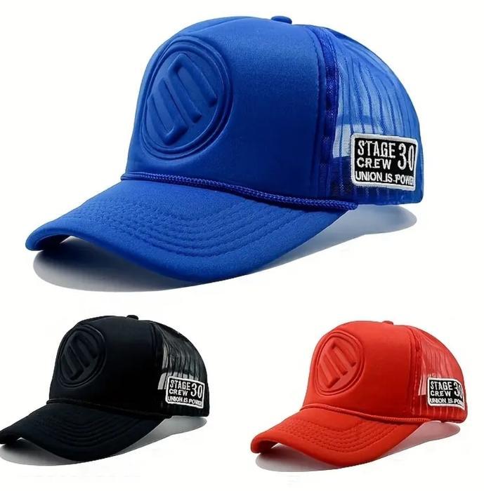 Casquette de base-ball en gaufré