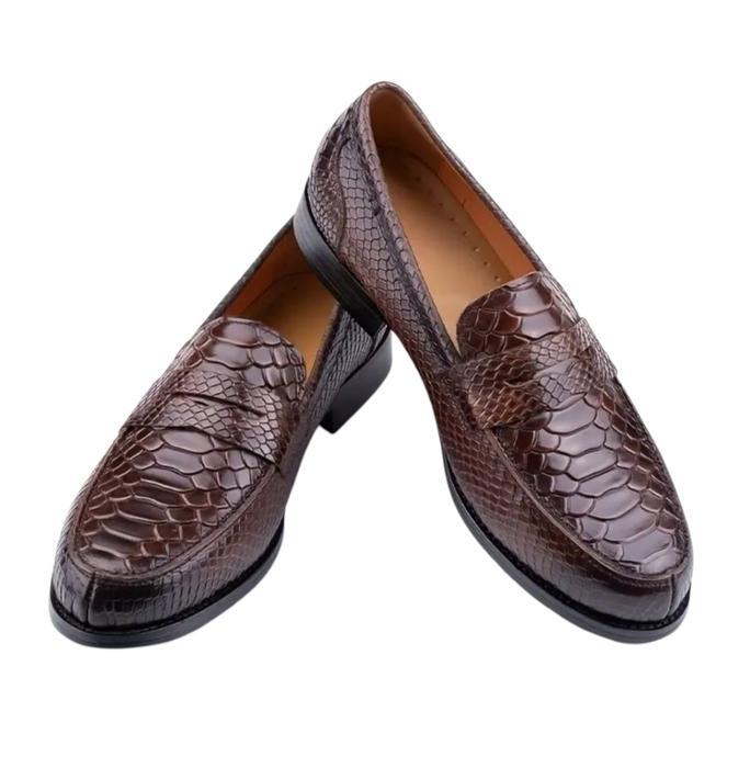 Mocassin cuir confortable élégant pour homme
