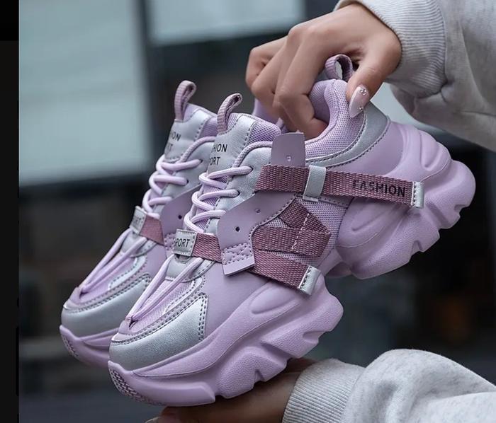 Baskets sneakers élégante décontracté pour femme