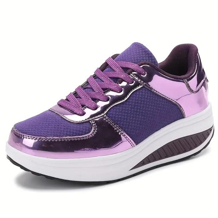 Chaussures pour femme avec semelle rehaussante décontracté