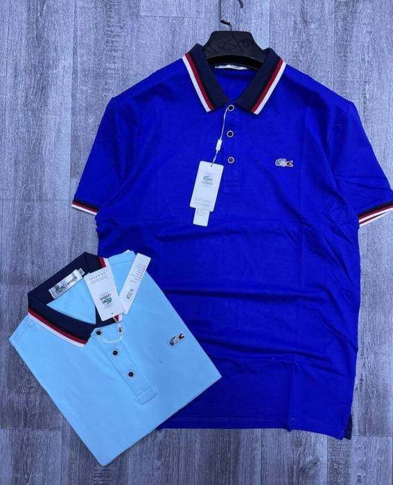 T-shirt polo décontracté élégant tendance classique habillé 100% coton