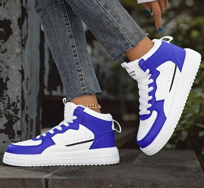 Baskets décontracté confortable haute tenue pour femme