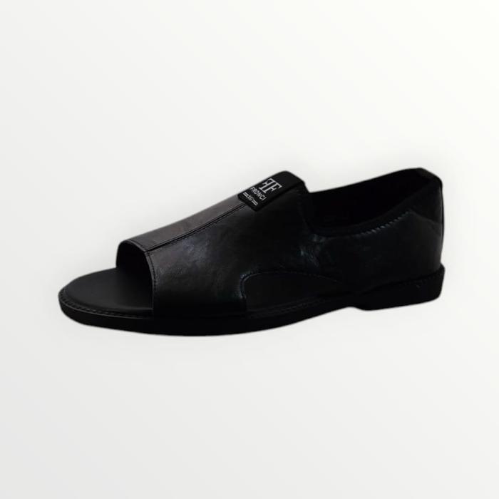 Chaussures sandale classique, 3 pièces, Noir, Pointure 42 43 44