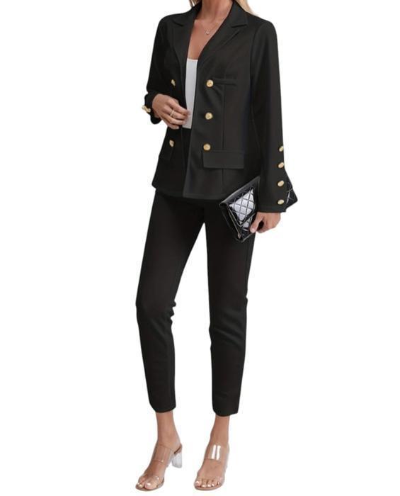 Tailleur Veste Blazer des col revers pantalon