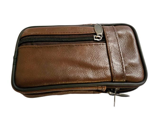Pochette cuir