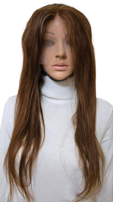 Perruque brésilienne couleur marron foncé 26 pouce