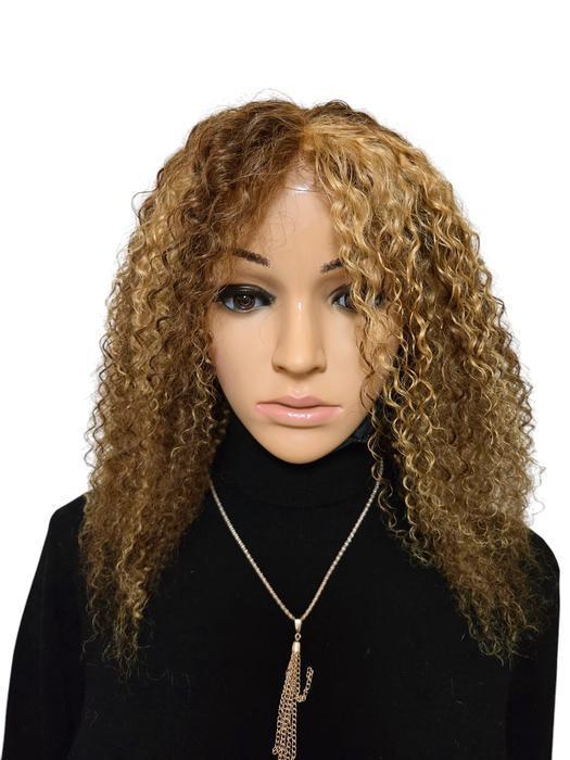 Perruque brésilienne couleur marron clair.  16 pouce