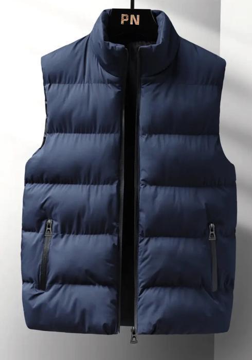 Gilet à col montant pour homme élégante