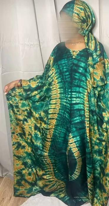 Robe indigo %100 coton